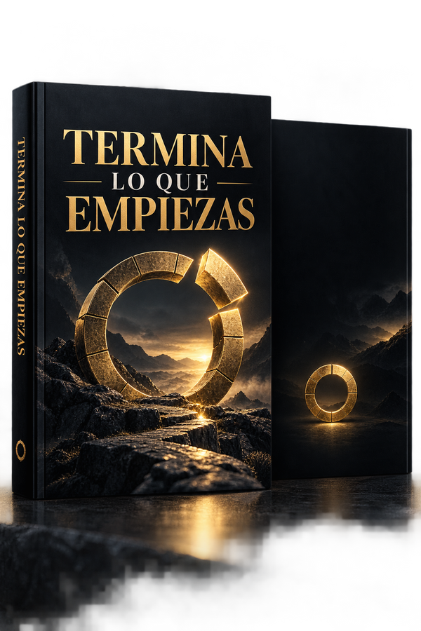 Termina lo que empiezas