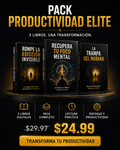 Pack Productividad Elite — los 3 libros digitales en PDF por $24.99